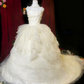 Elegant Prom Dress Square Neck Pleated Tulle Ball Gown Evening Dress Sweet 16 Dress  D3928