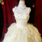 Elegant Prom Dress Square Neck Pleated Tulle Ball Gown Evening Dress Sweet 16 Dress  D3928