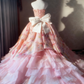 Pretty Prom Dress Sweetheart Tiered Ball Gown Evening Dress Quinceanera Dress  D3929