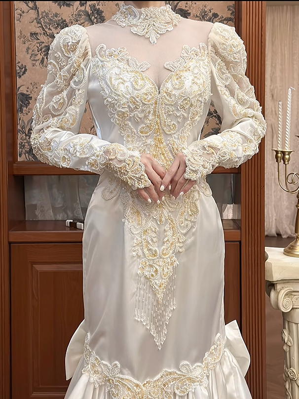 Robe de bal brillante à paillettes et col en cœur, robe de soirée sirène, robe de gala, robe de fête d'anniversaire, D3415