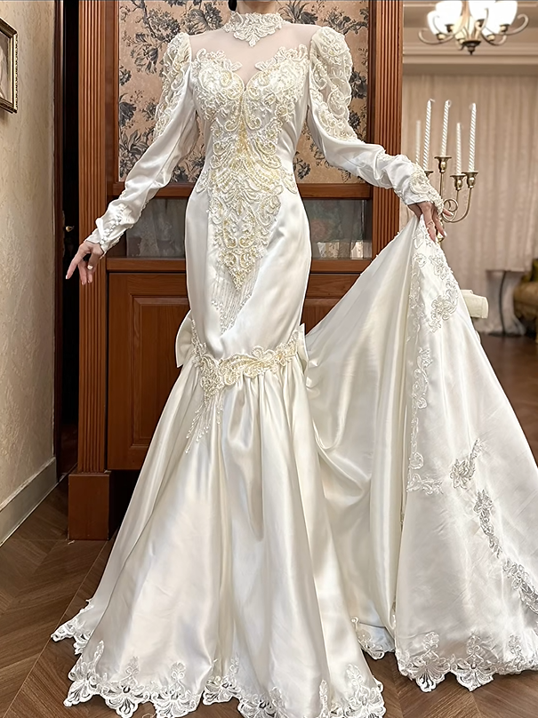 Robe de bal brillante à paillettes et col en cœur, robe de soirée sirène, robe de gala, robe de fête d'anniversaire, D3415