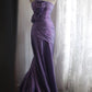 Elegant Prom Dress One Shoulder Pleated Evening Dress Gala Dress   D3968