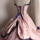 Elegant Prom Dress Strapless Pleated Tiered Evening Dress Sweet 16 Dress Ball Gown    D3974