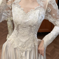 Vintage Wedding Dress Sweetheart Pleated Wedding Dress  D3978