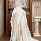 Vintage Wedding Dress Sweetheart Pleated Wedding Dress  D3978