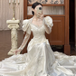 New Arrival Wedding Dress Sweetheart Pleated Wedding Dress  D3979