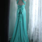 Stunning Prom Dress Halter Floral Evening Dress Birthday Party Dress Gala Dress  D3991