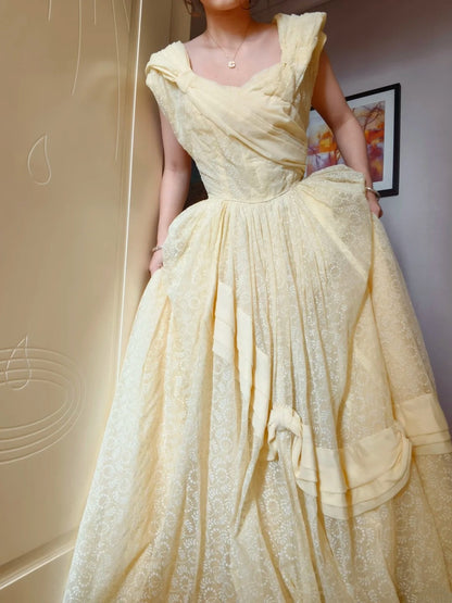 Cute Prom Dress Asymmetrical Neck Pleated Evening Dress Sweet 16 Dress Ball Gown    D3993