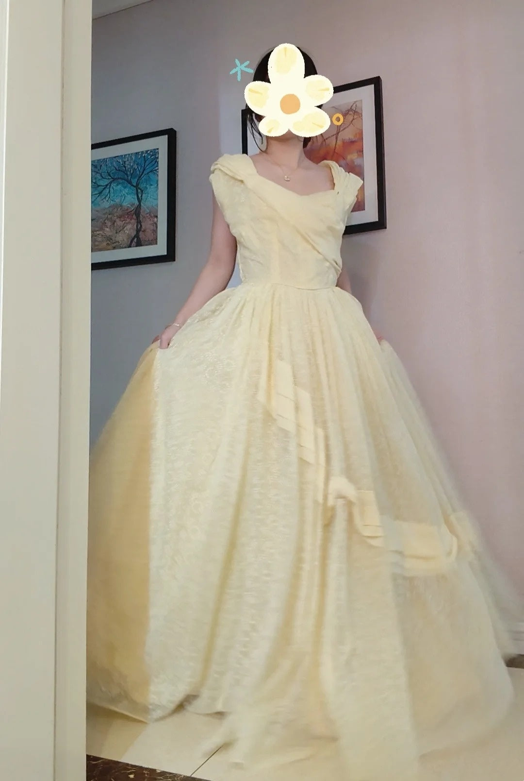 Cute Prom Dress Asymmetrical Neck Pleated Evening Dress Sweet 16 Dress Ball Gown    D3993