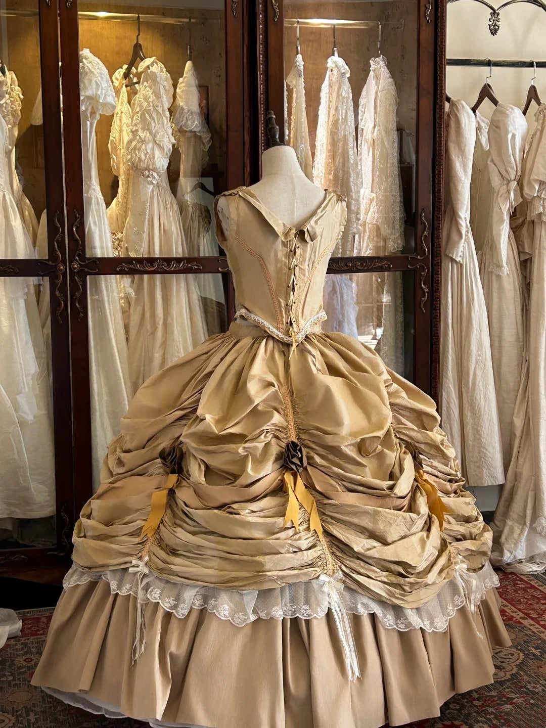 Beauty Prom Dress Crew Neck Pleated Evening Dress Sweet 16 Dress Ball Gown    D4003