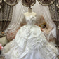 Stunning Prom Dress Strapless Pleated Evening Dress Quinceanera Dress Ball Gown    D4010