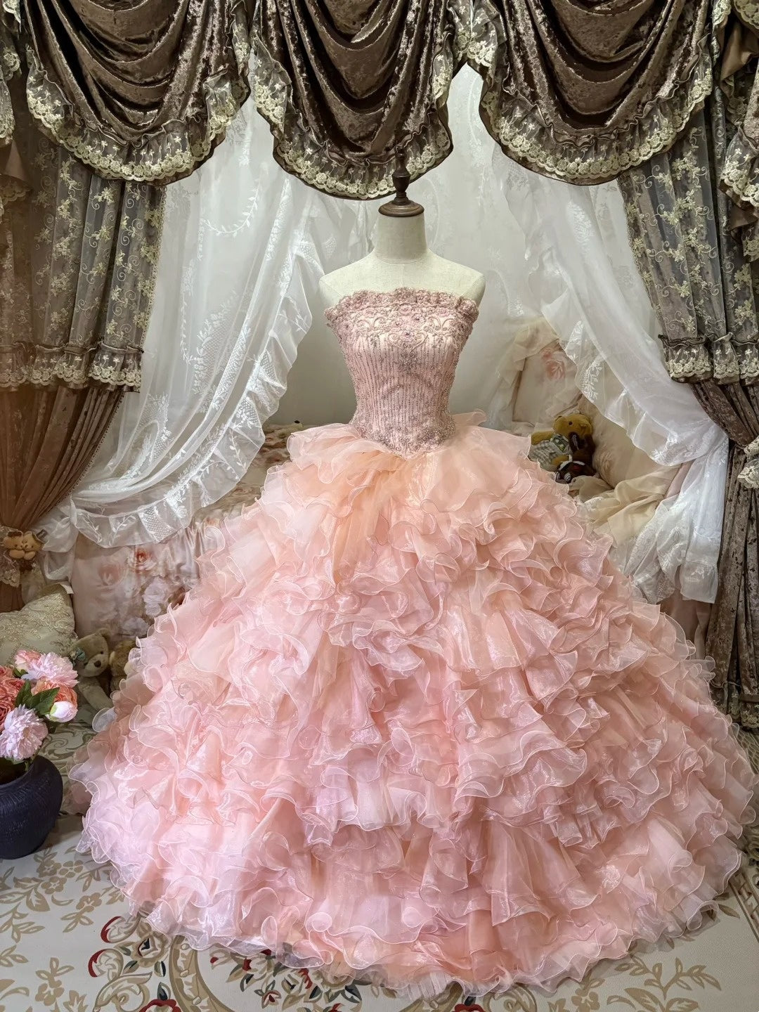 Robe de bal brillante à paillettes et col en cœur, robe de soirée sirène, robe de gala, robe de fête d'anniversaire, D3415