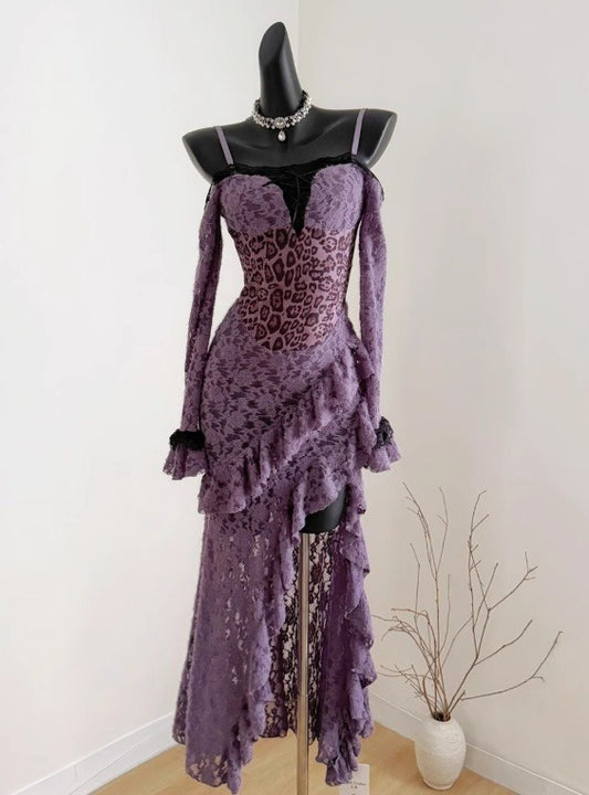 Robe longue fendue à bretelles spaghetti pour femme, tenue d'anniversaire, tenue de soirée, bord de mer, D3241