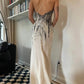 Gorgeous Prom Dress Spaghetti Straps Backless Slit Evening Dress Cocktail Dress Birthday Party Outfits   D4031