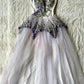 Beauty Prom Dress Sweetheart Floral Tulle Evening Dress Gala Dress Sweet 16 Outfits     D4033