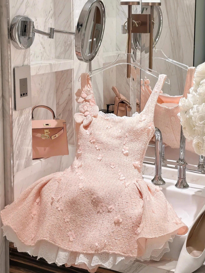 Robe de soirée courte plissée à bretelles spaghetti, tenue de soirée d'anniversaire, robe de cocktail D3339