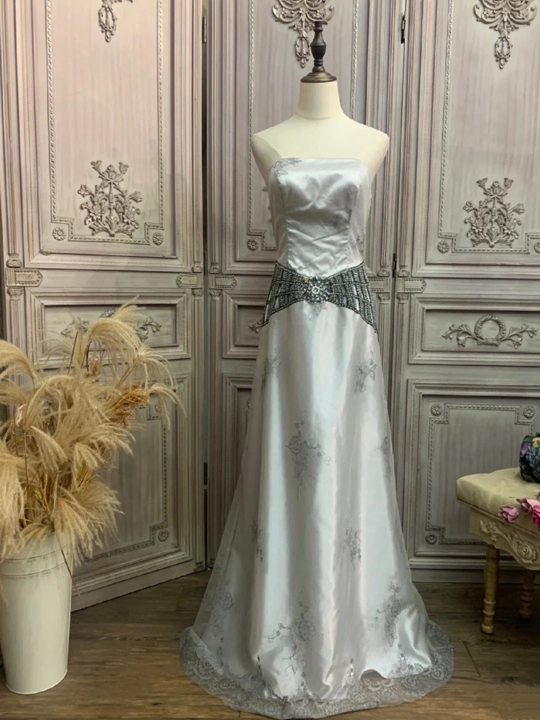 Robe de bal brillante à paillettes et col en cœur, robe de soirée sirène, robe de gala, robe de fête d'anniversaire, D3415