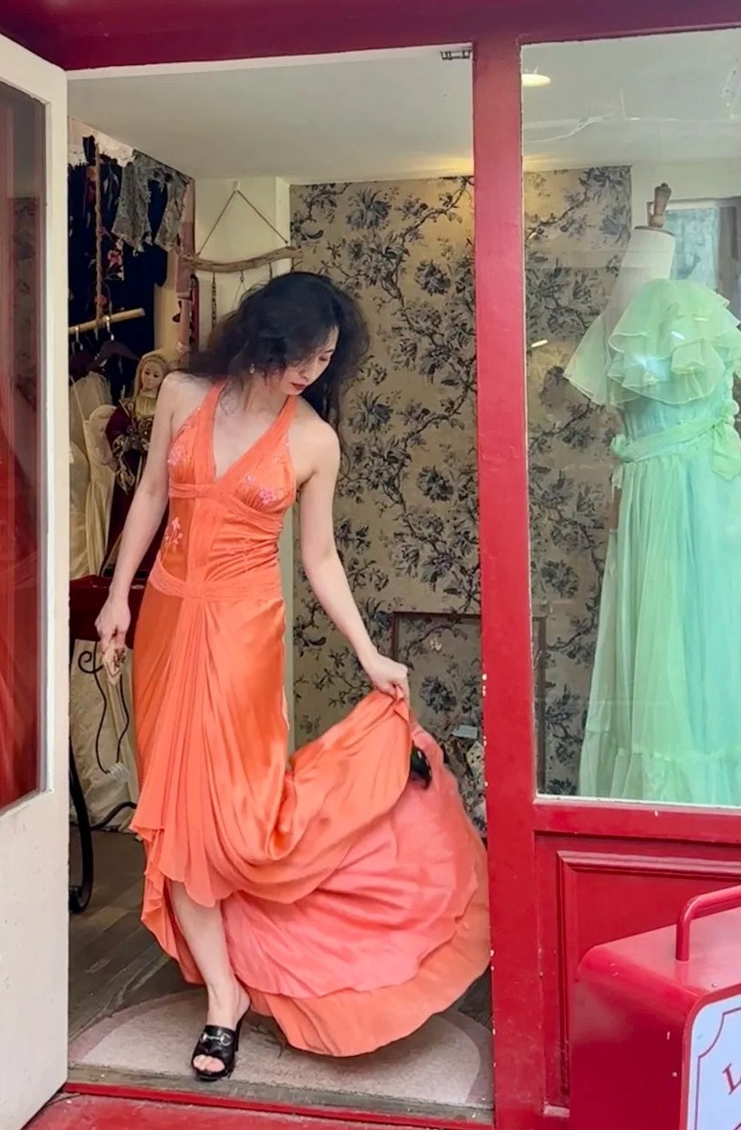 Robe de bal brillante à paillettes et col en cœur, robe de soirée sirène, robe de gala, robe de fête d'anniversaire, D3415