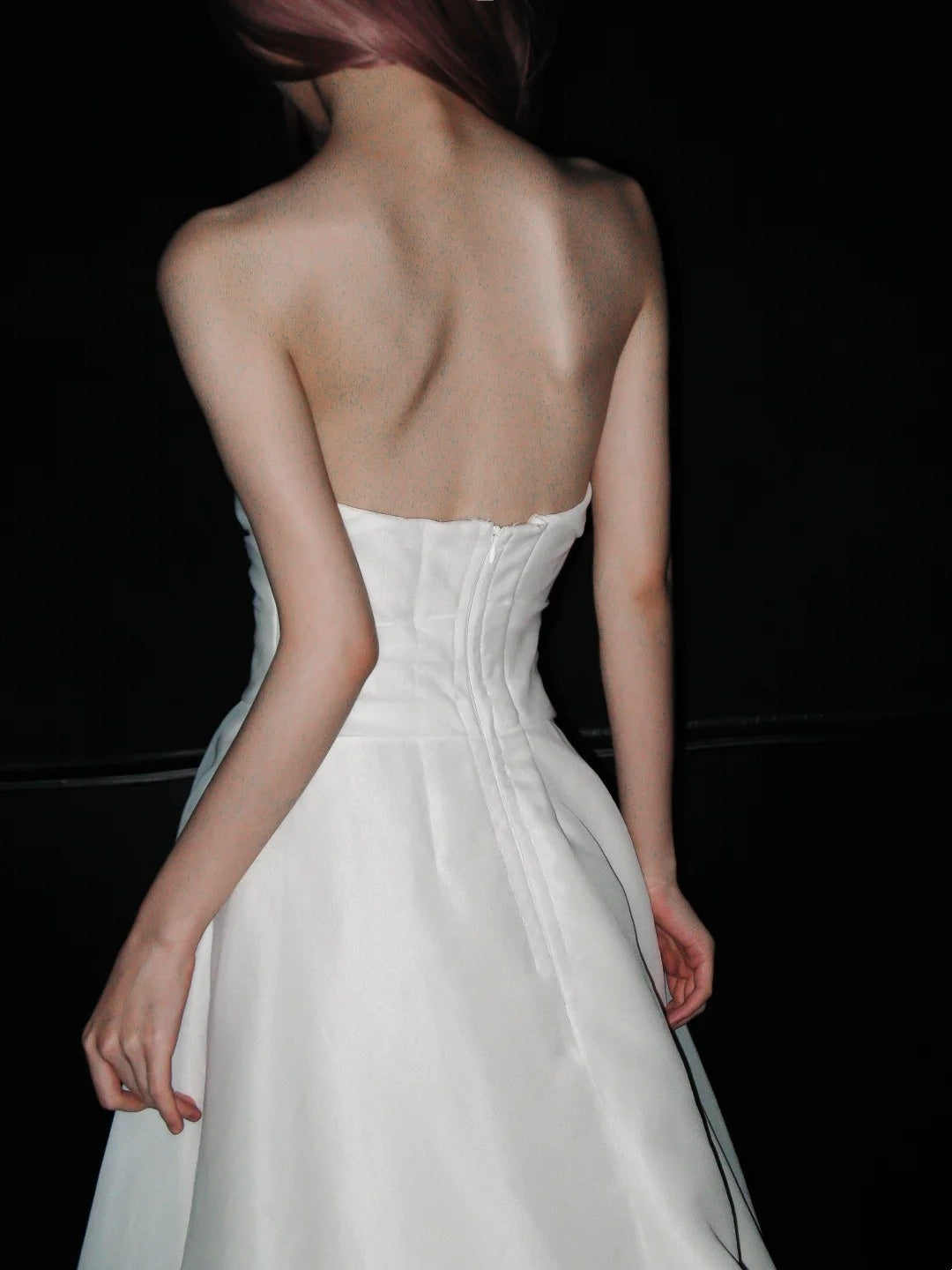 Robe de mariée beauté A-Line, décolleté en cœur, plissée, D3302