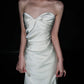 New Design Wedding Dress Sweetheart Pleated Mermaid Wedding Dress     D4075