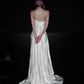 Elegant Wedding Dress Strapless Pleated Wedding Dress    D4076