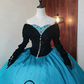 Elegant Prom Dress Sweetheart Long Sleeves Ball Gown Evening Dress Sweet 16 Dress Birthday Party Outfits     D4101