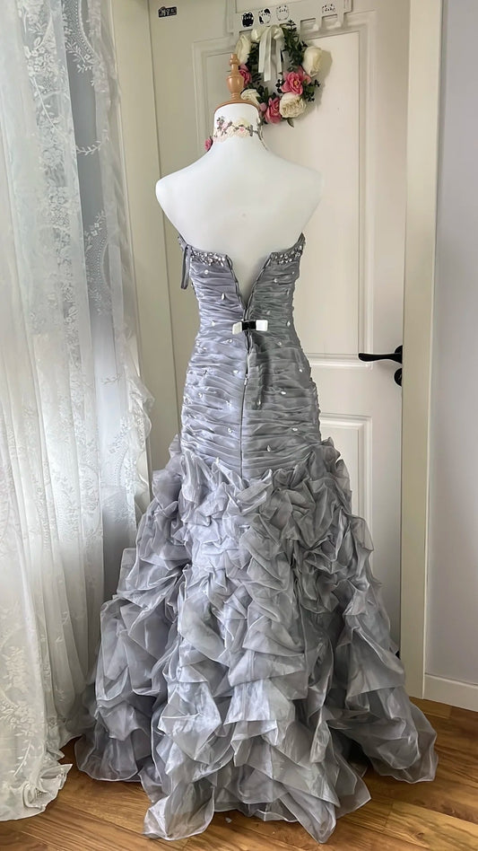 Charming Prom Dress Sweetheart Pleated Mermaid Evening Dress Gala Dress Birthday Party Outfits   D4118