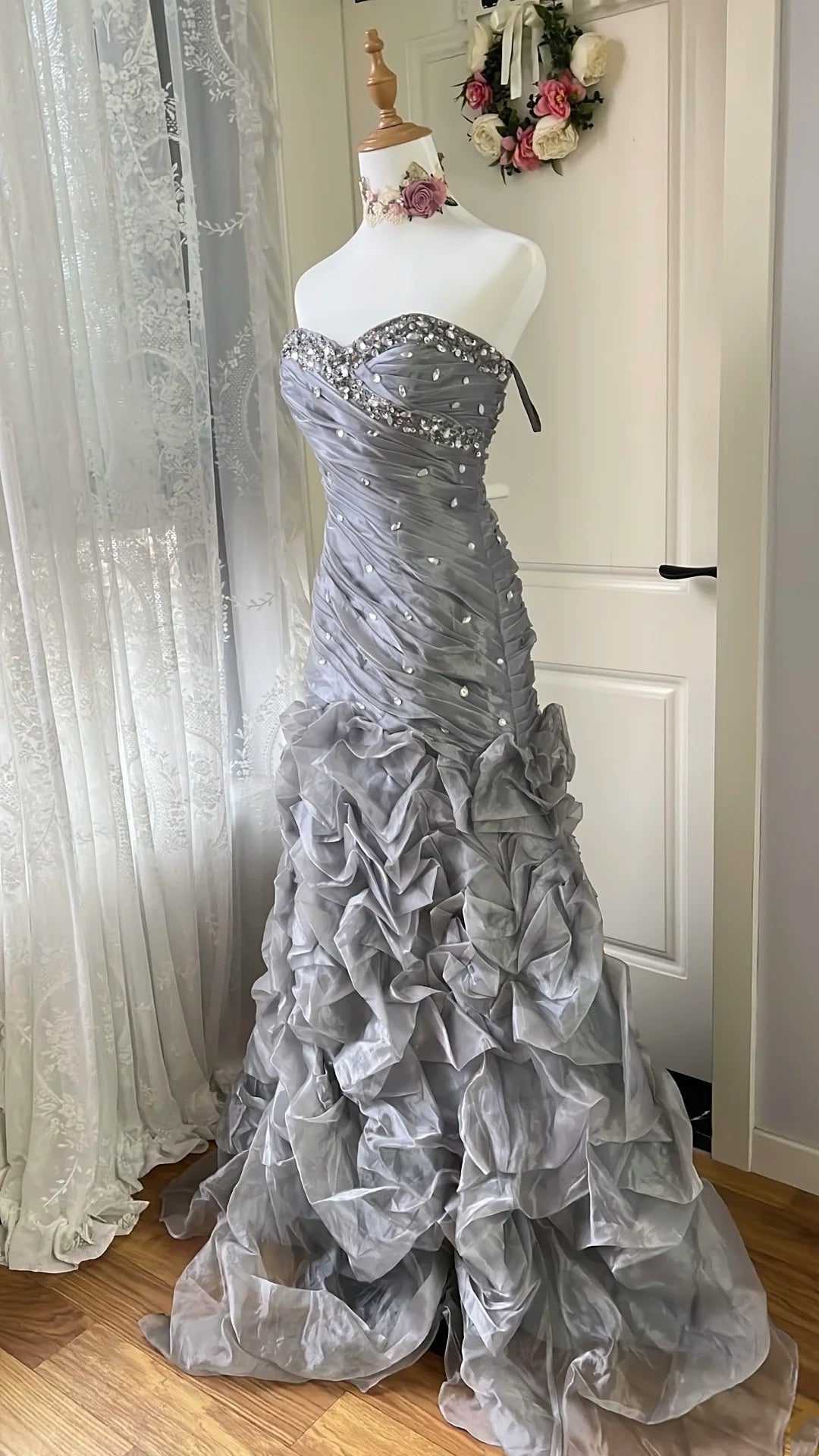 Charming Prom Dress Sweetheart Pleated Mermaid Evening Dress Gala Dress Birthday Party Outfits   D4118