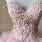 Beauty Prom Dress Sweetheart Ruffle Ball Gown Evening Dress  Sweet 16 Dress Birthday Outfits     D4120
