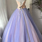 Beauty Prom Dress Sweetheart Tulle Pleated Ball Gown Evening Dress Birthday Party Outfits      D4121