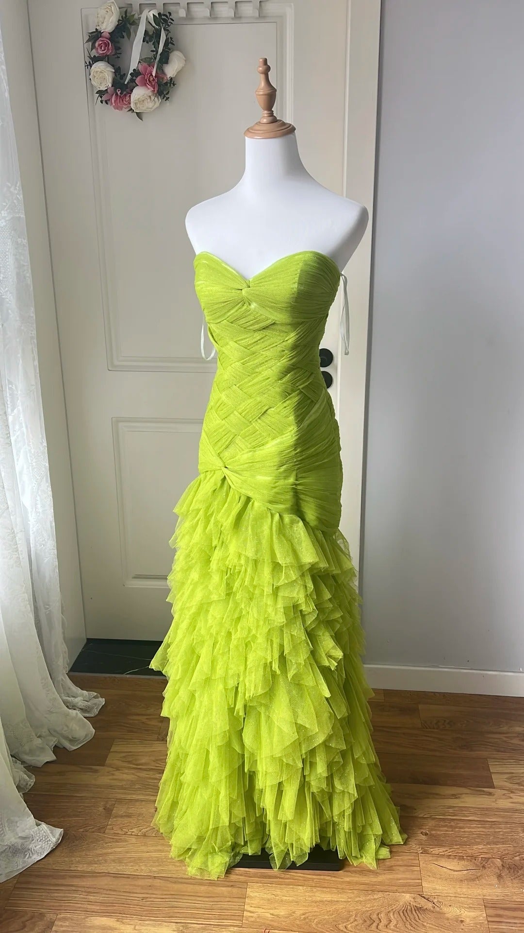 New Design Prom Dress Sweetheart Pleated Mermaid Evening Dress Gala Dress Formal Dress   D4131