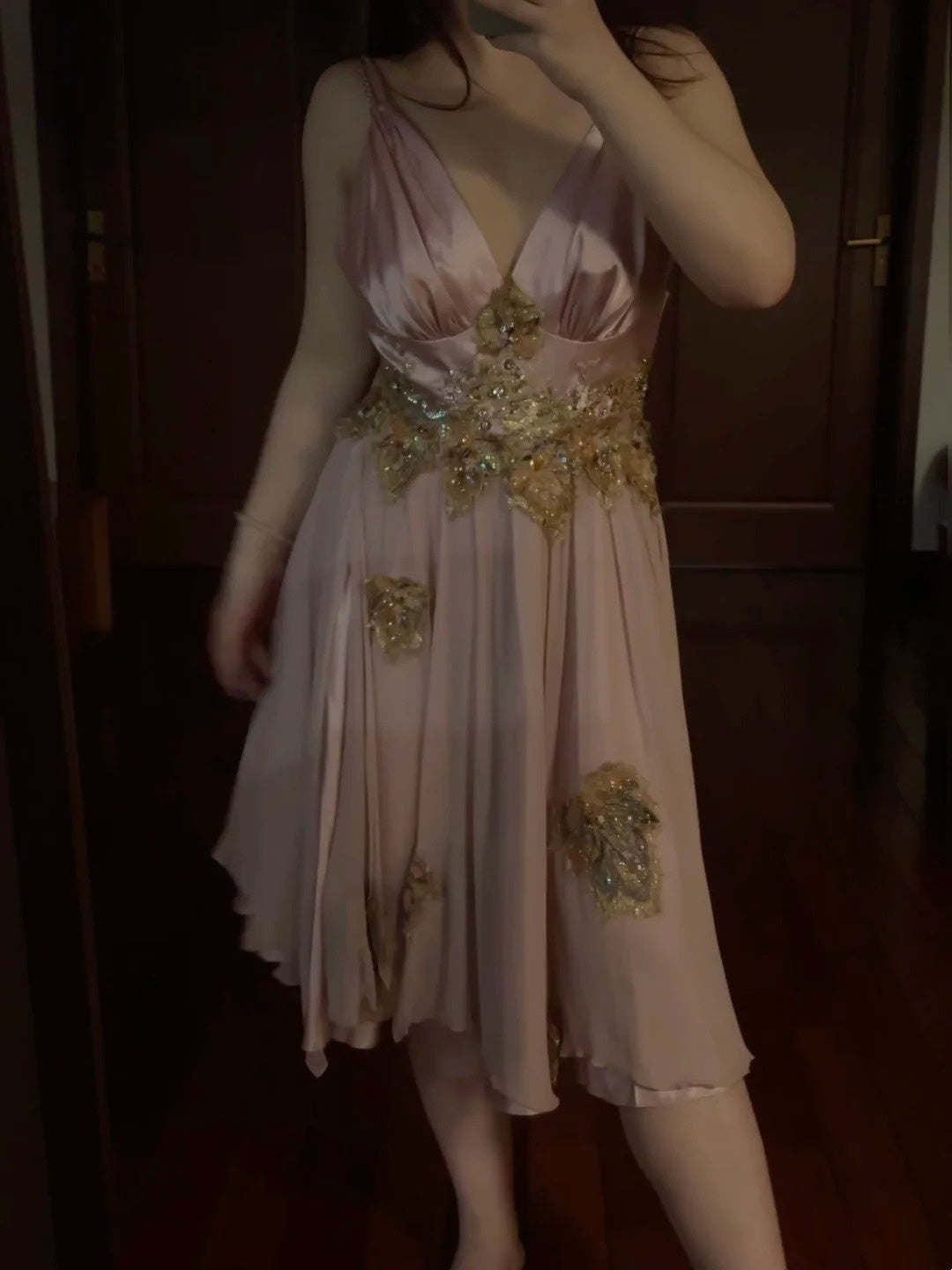 Glänzendes Ballkleid mit herzförmigem Pailletten-Meerjungfrauen-Abendkleid, Galakleid, Geburtstagspartykleid, D3415