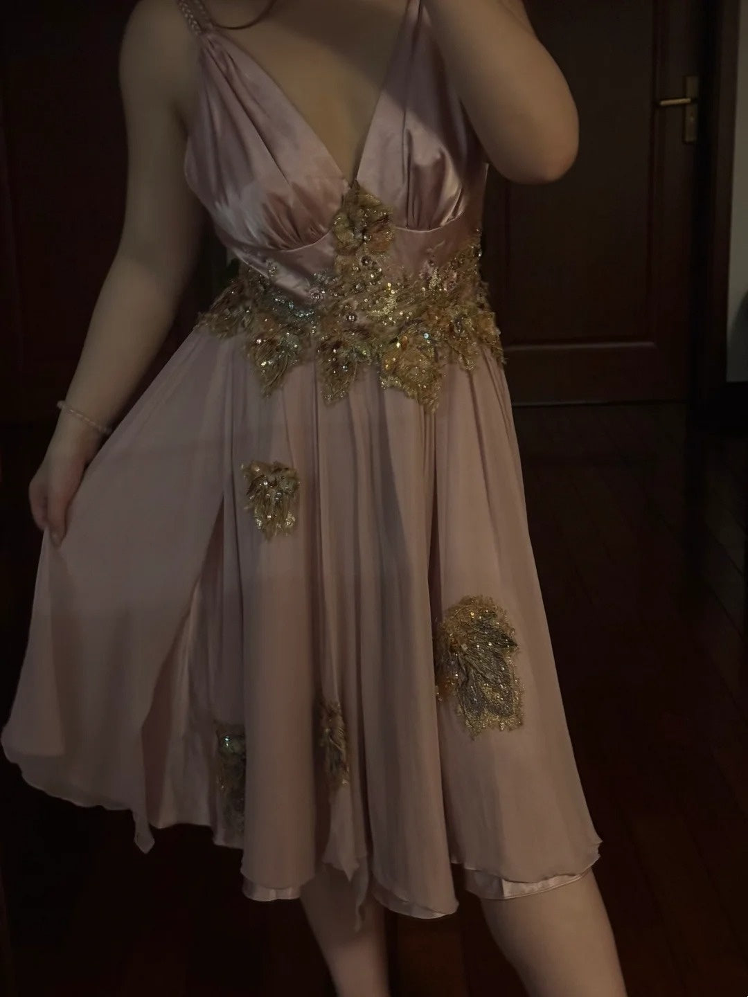Glänzendes Ballkleid mit herzförmigem Pailletten-Meerjungfrauen-Abendkleid, Galakleid, Geburtstagspartykleid, D3415