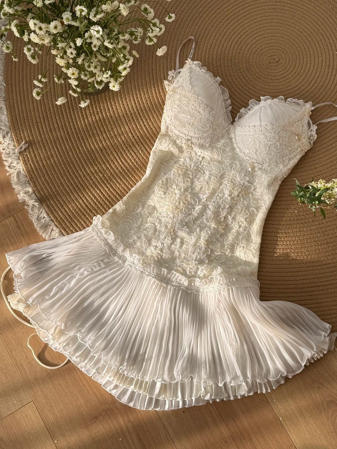 Beauty Homecoming-Kleid Spaghettiträger Plissee Kurzes Ballkleid Geburtstagsparty-Outfits Cocktailkleid D3339