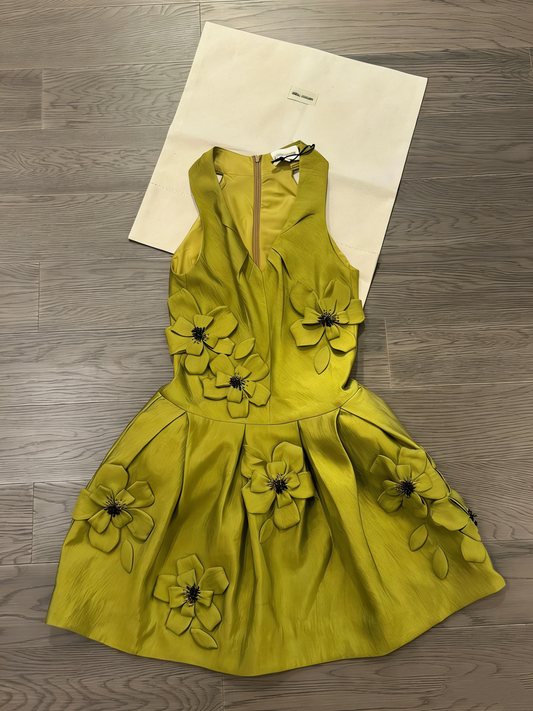 Newest Short Prom Dress V-neck Floral Cocktail Dress Formal Dress Evening Dress D4171