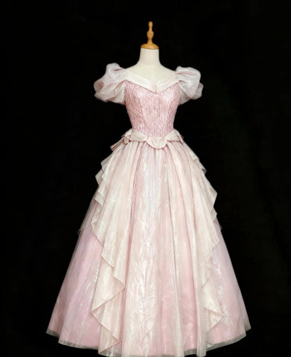 Robe de bal brillante à paillettes et col en cœur, robe de soirée sirène, robe de gala, robe de fête d'anniversaire, D3415
