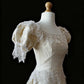 Beauty Brautkleid A-Linie Herzausschnitt Plissee Brautkleid D3302