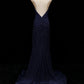 Stunning Prom Dress Halter Pleated Slit Gala Dress Formal Dress Evening Dress  D4187