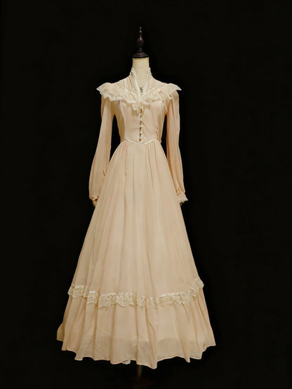 Elegant Prom Dress A Line High Collar Pleated Gala Dress Formal Dress Evening Dress  D4190