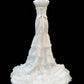 Elegant Wedding Dress Sweetheart Ruffle Mermaid Wedding Dress  D4192