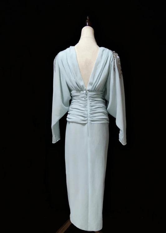 Glänzendes Ballkleid mit herzförmigem Pailletten-Meerjungfrauen-Abendkleid, Galakleid, Geburtstagspartykleid, D3415