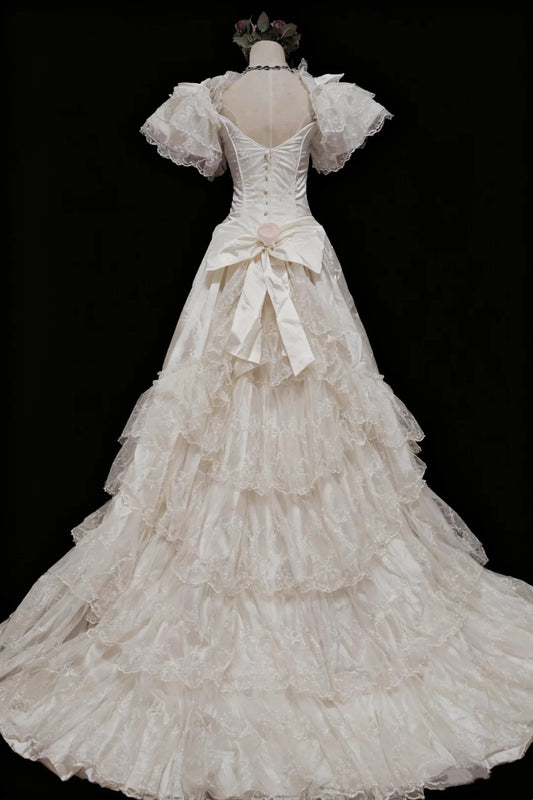 Beauty Brautkleid A-Linie Herzausschnitt Plissee Brautkleid D3302