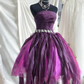 Beauty Homecoming-Kleid Spaghettiträger Plissee Kurzes Ballkleid Geburtstagsparty-Outfits Cocktailkleid D3339