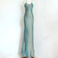 Glänzendes Ballkleid mit herzförmigem Pailletten-Meerjungfrauen-Abendkleid, Galakleid, Geburtstagspartykleid, D3415