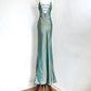 Glänzendes Ballkleid mit herzförmigem Pailletten-Meerjungfrauen-Abendkleid, Galakleid, Geburtstagspartykleid, D3415