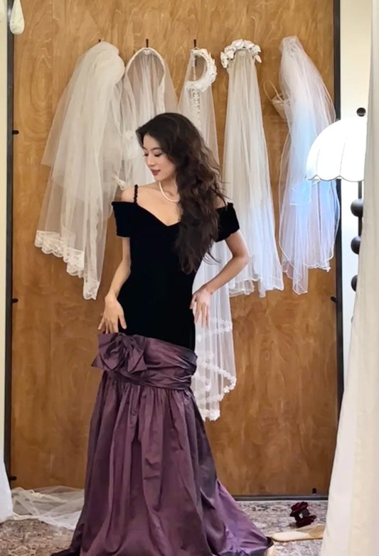 Glänzendes Ballkleid mit herzförmigem Pailletten-Meerjungfrauen-Abendkleid, Galakleid, Geburtstagspartykleid, D3415