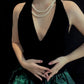 Glänzendes Ballkleid mit herzförmigem Pailletten-Meerjungfrauen-Abendkleid, Galakleid, Geburtstagspartykleid, D3415