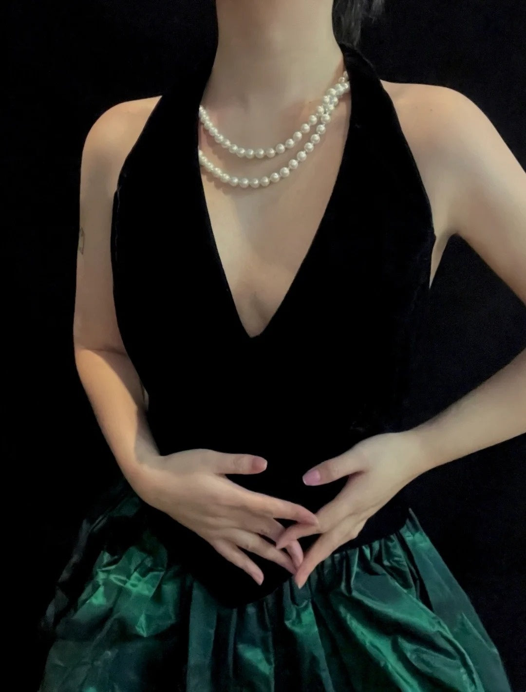 Glänzendes Ballkleid mit herzförmigem Pailletten-Meerjungfrauen-Abendkleid, Galakleid, Geburtstagspartykleid, D3415