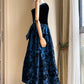 New Arrival Prom Dress Strapless Pleated Print Gala Dress Evening Dress Formal Dress  D4223
