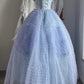 Glänzendes Ballkleid mit herzförmigem Pailletten-Meerjungfrauen-Abendkleid, Galakleid, Geburtstagspartykleid, D3415